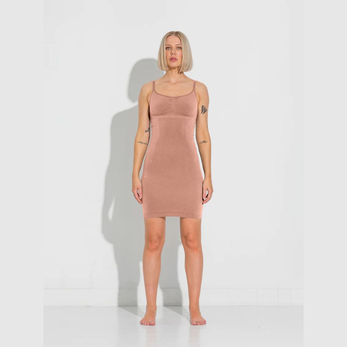 Lykkeland Ateliérs | Second Skin Slip Dress - Tan