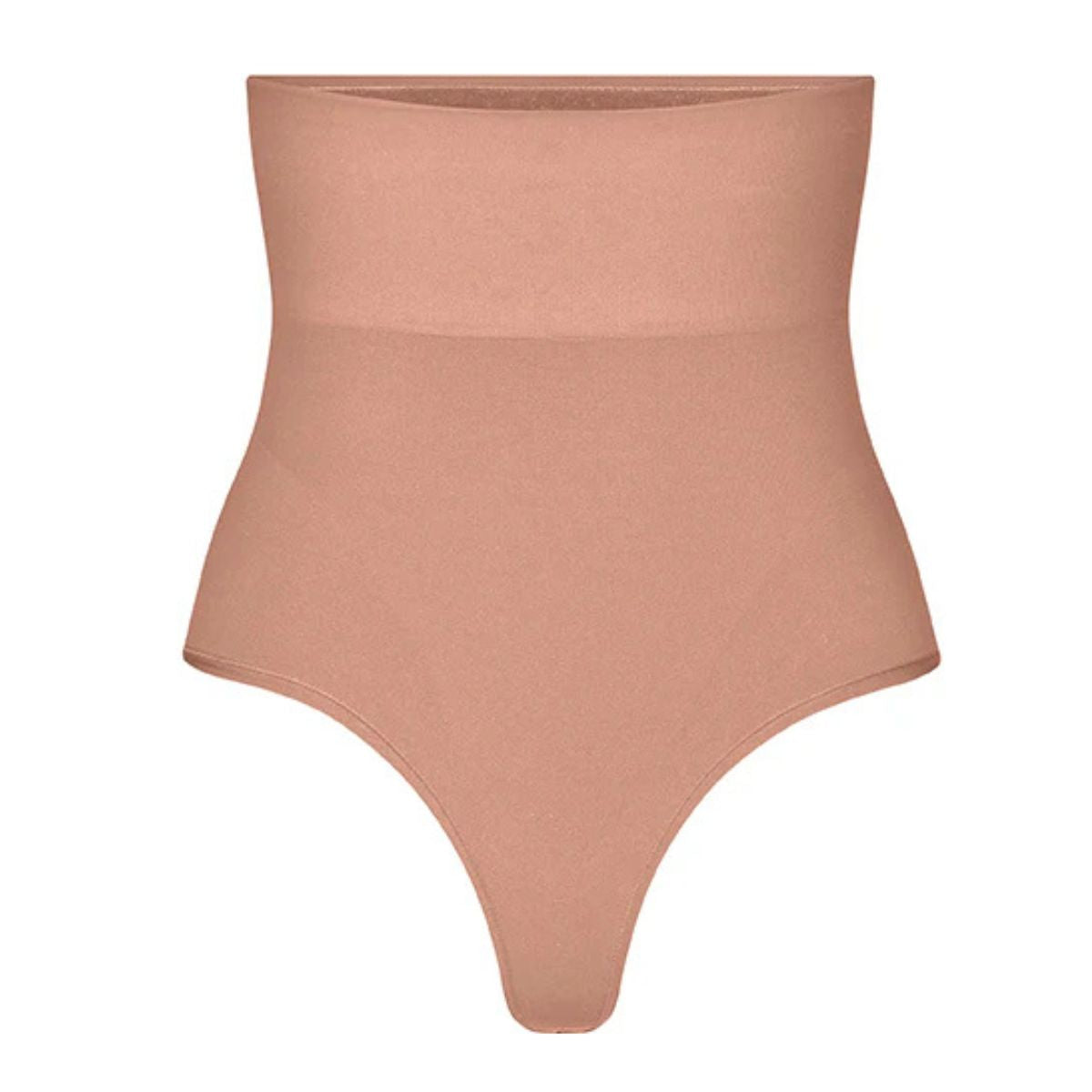 Lykkeland Ateliérs | Second Skin High waist thong - Tan