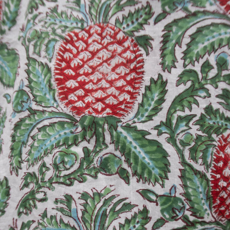 Craft Sisters - Blockprint Bomuldspyjamas - Green