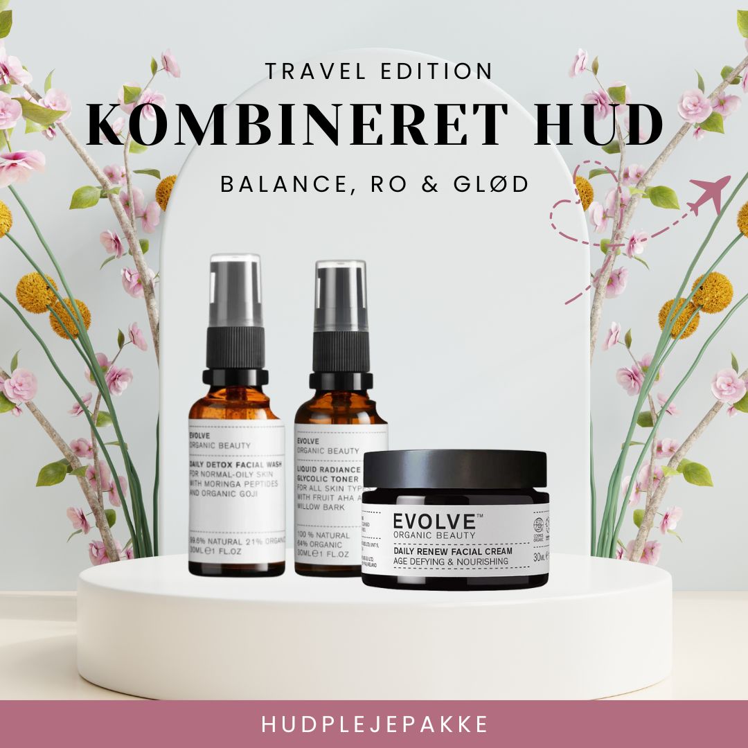Evolve Travel pakke | Kombineret hud