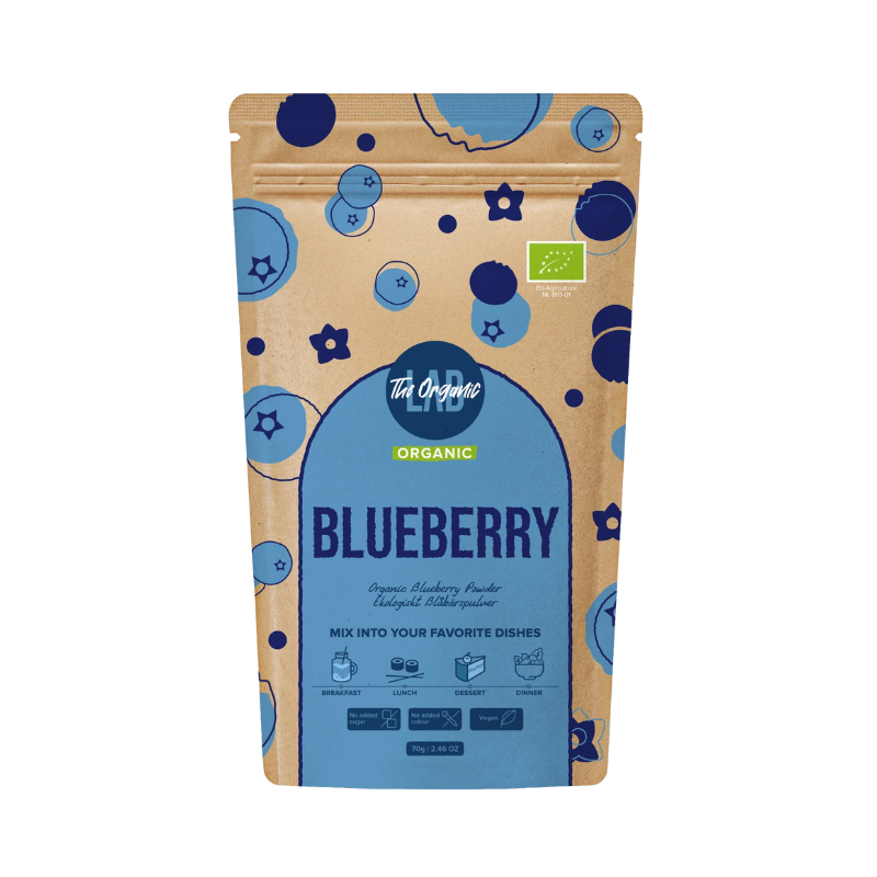 The Organic Labs - ORGANIC BLUEBERRY POWDER 70G