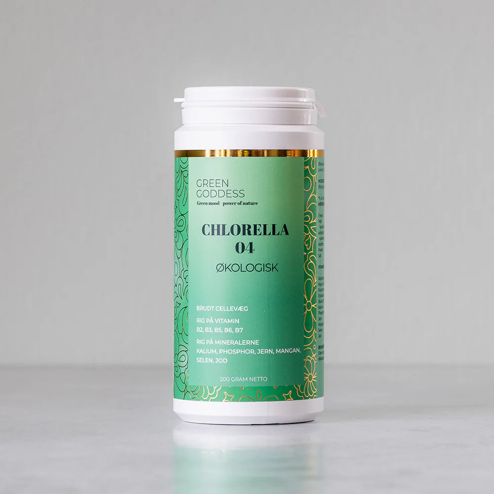 Green Goddess - Chlorella 04 - økologisk - 200 g