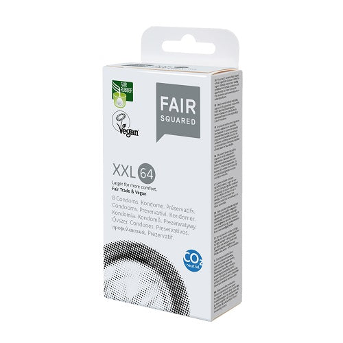 FAIR SQUARED - XXL KONDOM - 8 STK.