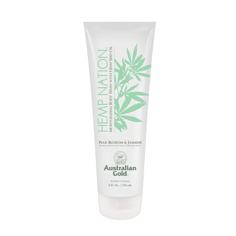 Hemp Nation - Pear Blossom & Jasmine Body Wash - 235 ml