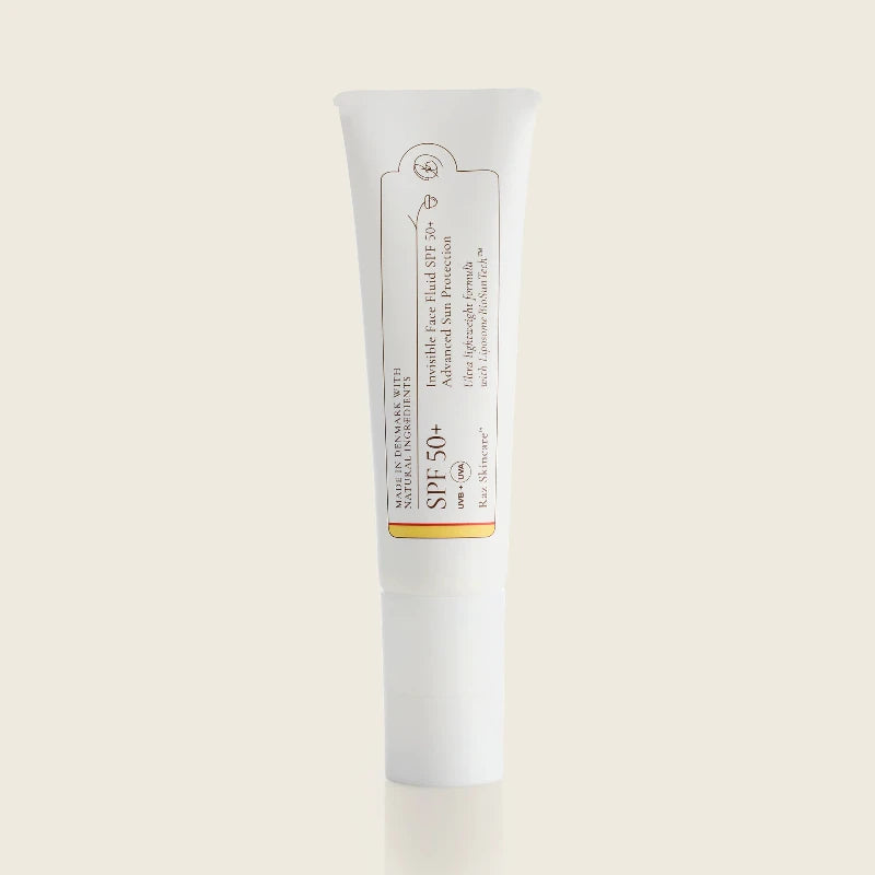 Raz Skincare - SPF50 - Invisible Face Fluid Solcreme - 50ml