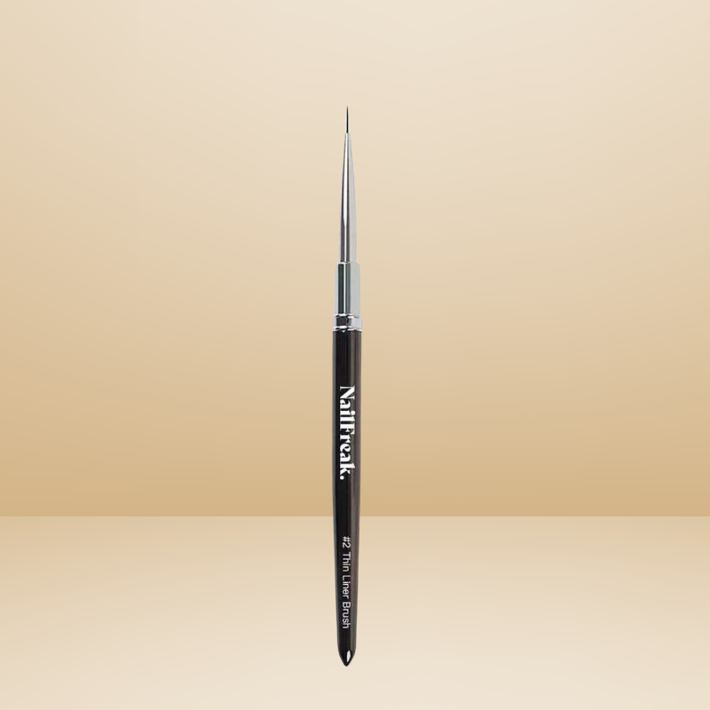 Nailfreak - Nailart pensel #2 thin Liner Brush
