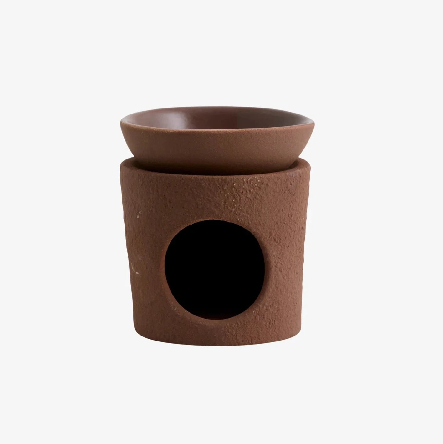 AYU - AROMA BRÆNDER, KERAMISK - Brun