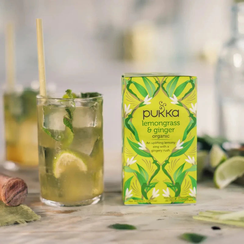 Pukka - Lemongrass & Ginger te - økologisk - 20 breve