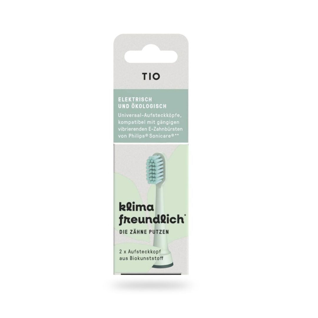 TIO | 2-pak El-tandbørstehoveder - TIOSONIC