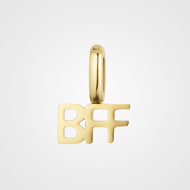 WOLFF JEWELRY - BFF Charm - Guld