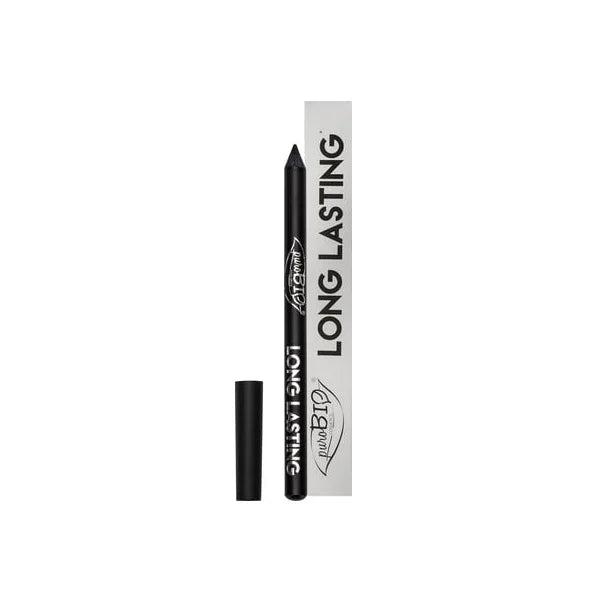 PUROBIO COSMETICS - LONG LASTING EYELINER - MAT BLACK 01