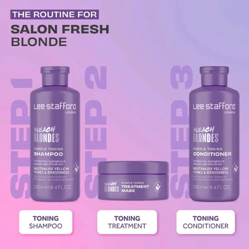 Lee Stafford - Bleach Blondes Purple Toning Conditioner – 250ml