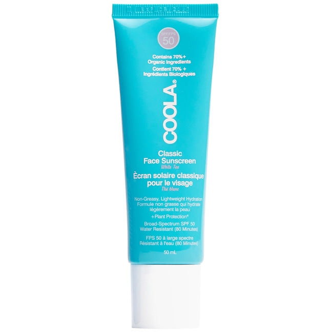 Coola - Classic Face Lotion - White Tea SPF50  -50ml
