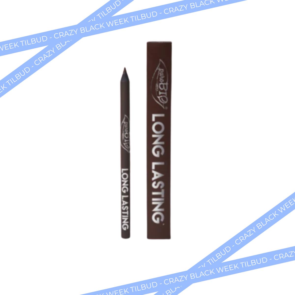 PUROBIO COSMETICS - LONG LASTING EYELINER - MAT BROWN 05 u. æske