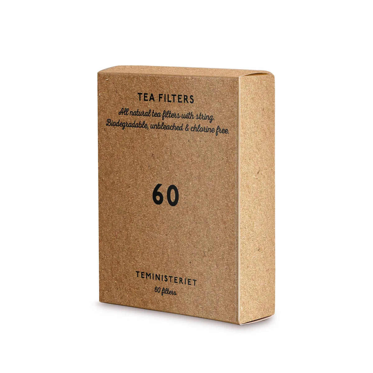 Teministeriet - bæredygtige tefiltre - 60 stk.