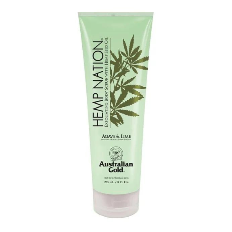 Australian Gold - Hemp Nation Agave & Lime Body Scrub - 235 ml.