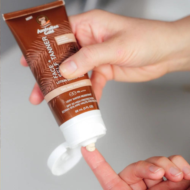 Australian Gold - Face Lotion m/Bronzer SPF 50 - 88 ml