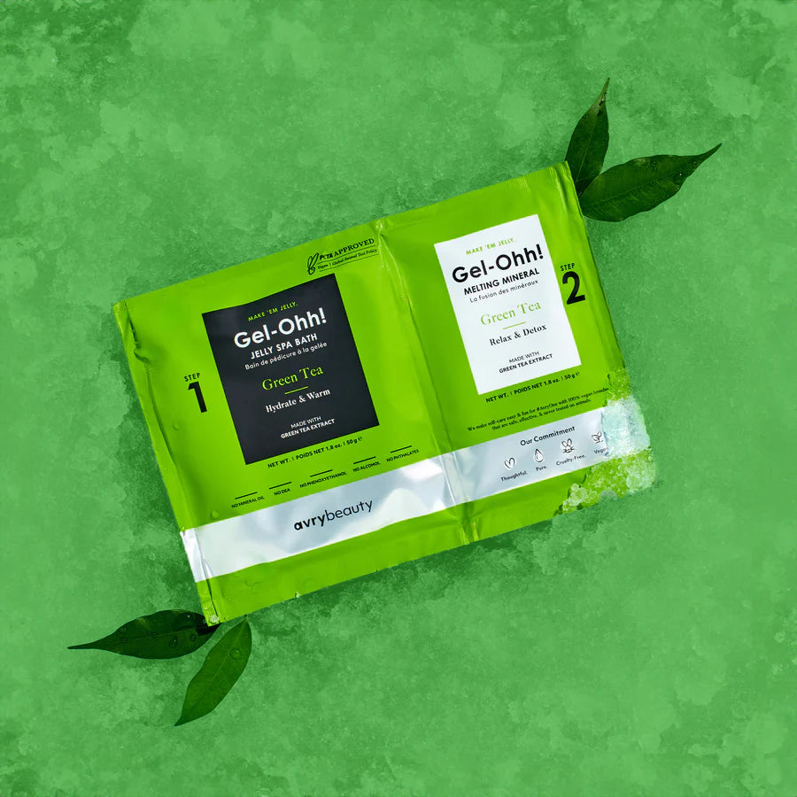 Avry - Gel-ohh Jelly Spa Pedi Bad Green Tea