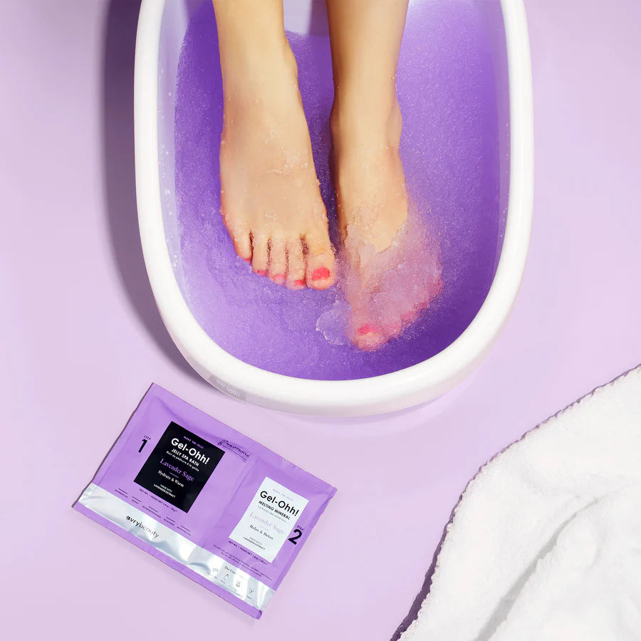 Avry Beauty - Gel-ohh Jelly Spa Pedi Bad - LAVENDER