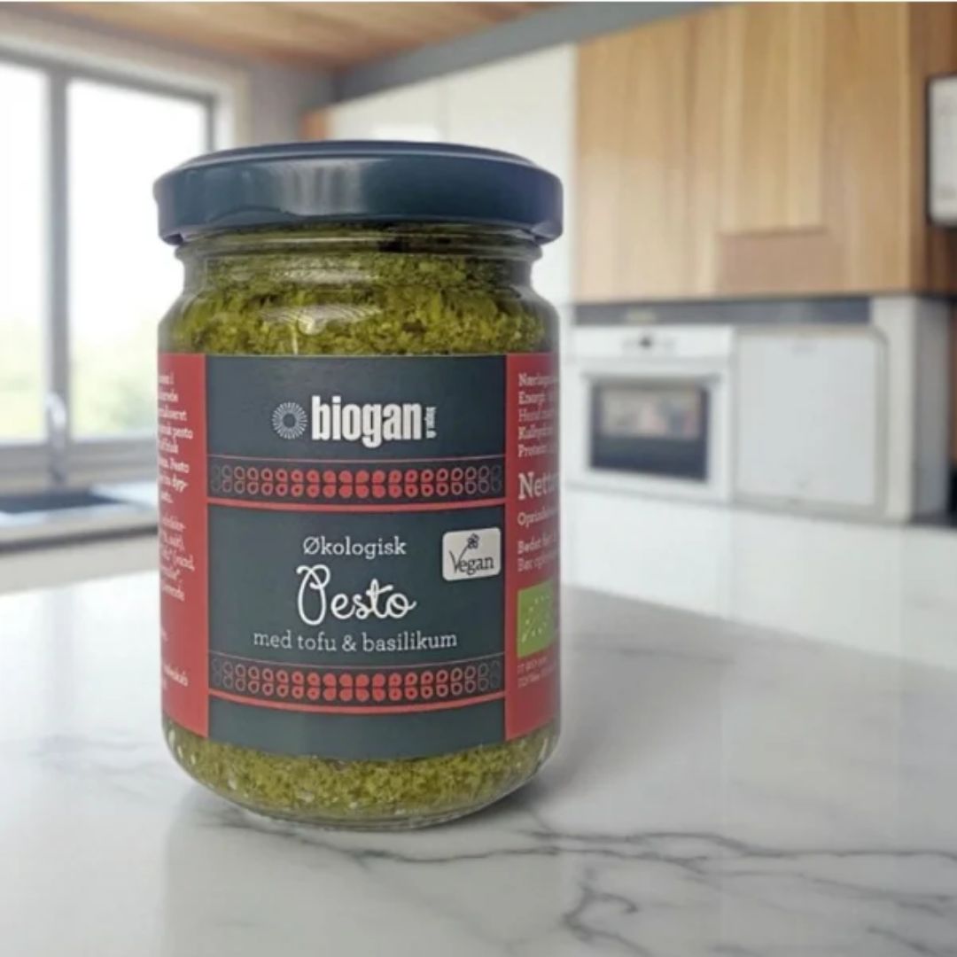 Biogan | Økologisk pesto - tofu & basilikum