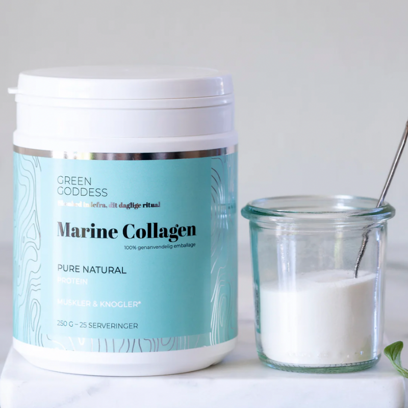 Green Goddess - Marine Collagen - Pure Natural - 250 g.