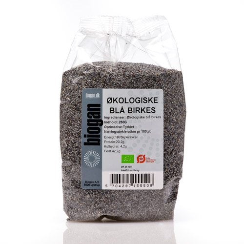 Biogan - Blå birkes - Økologisk - 250 g