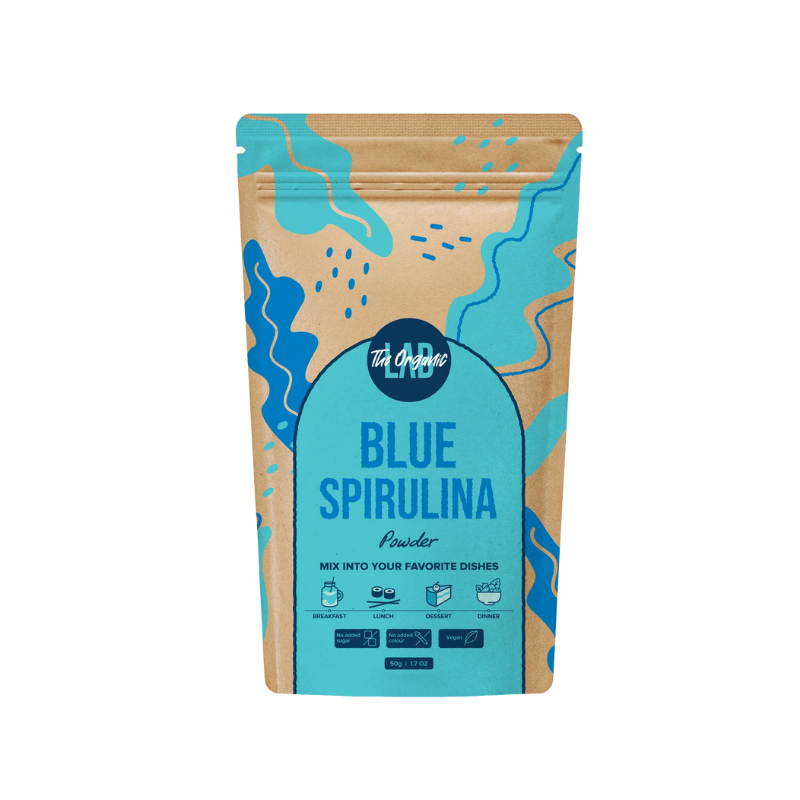 The Organic Labs - Blue Green Algae Spirulina Powder Extract - 70 g.