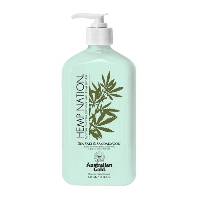 Australian Gold - Hemp Nation Sea Salt & Sandalwood Bodylotion - 535 ml.