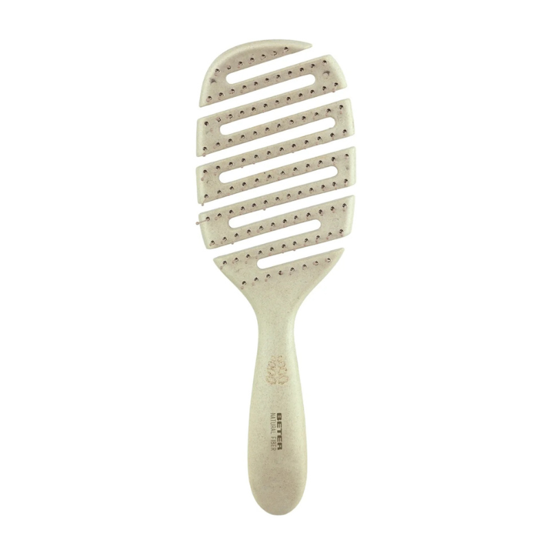 BETER NATURAL FIBER - FLEXIBLE VENT HÅRBØRSTE - BEIGE
