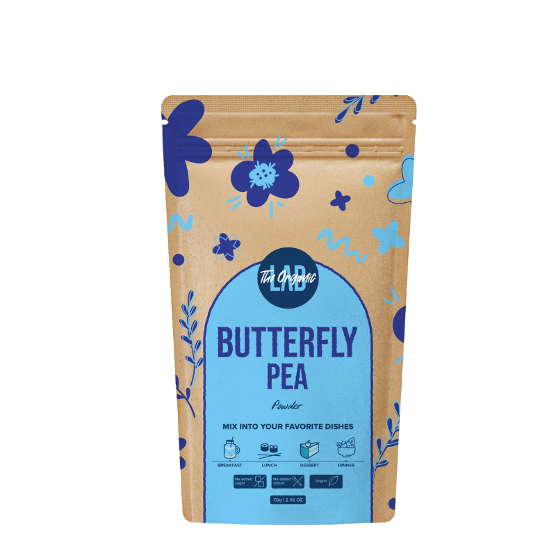 The Organic Labs - BUTTERFLY PEA POWDER - 70 g.