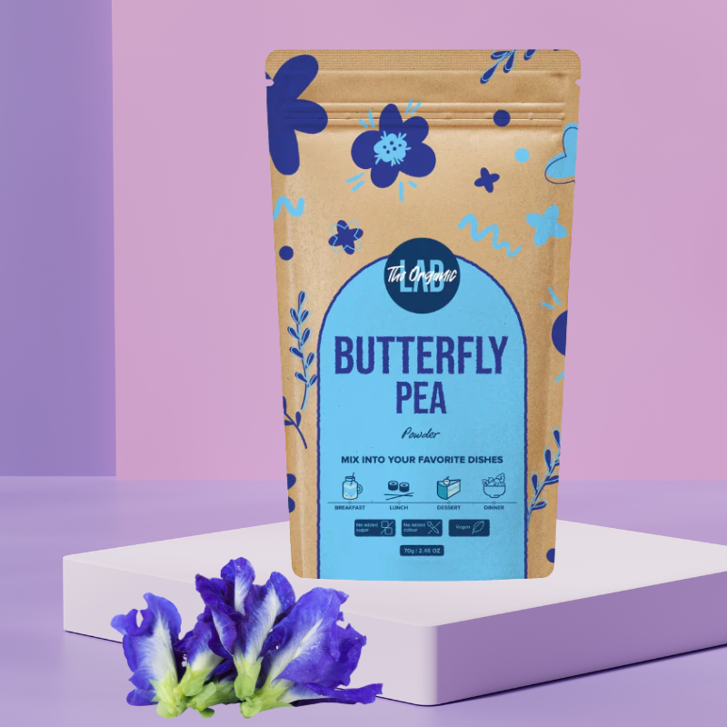The Organic Labs - BUTTERFLY PEA POWDER - 70 g.