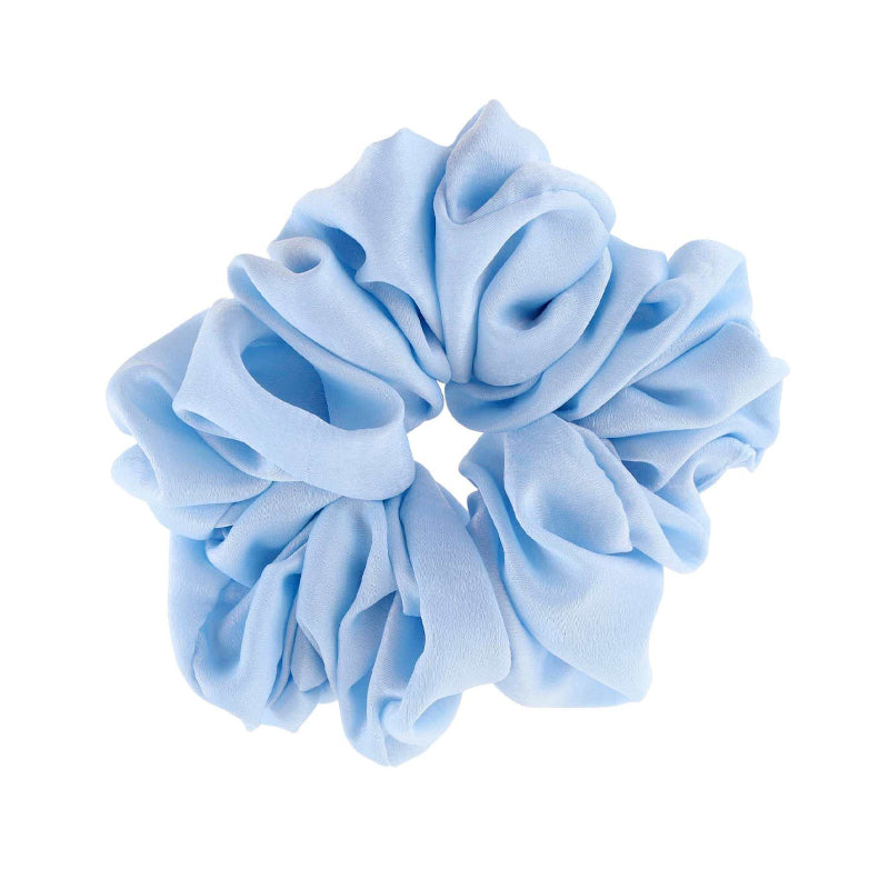 ByStær - Isabella Scrunchie - Lyseblå - 18 cm.