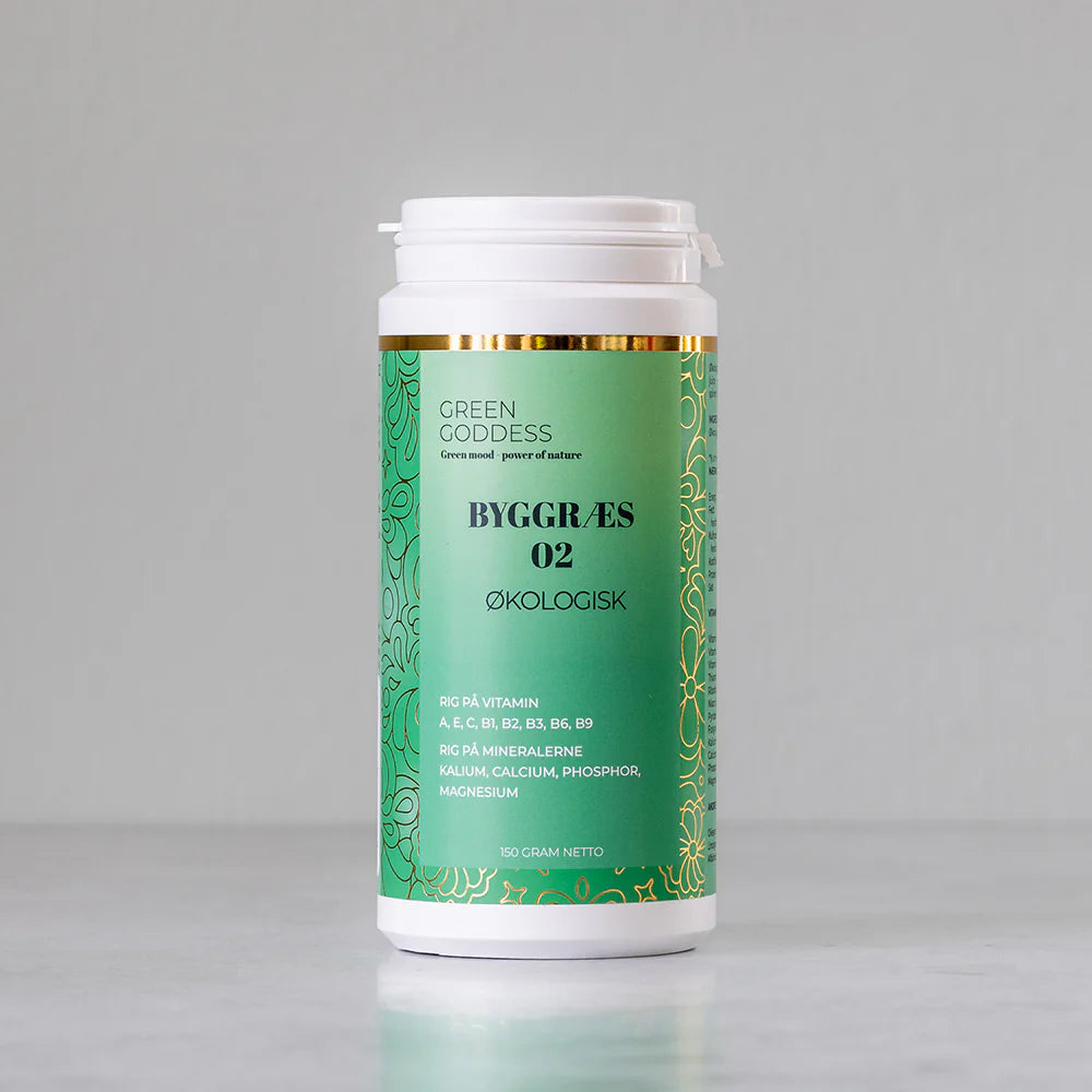Green Goddess - Byggræs 02, - økologisk - 150 g