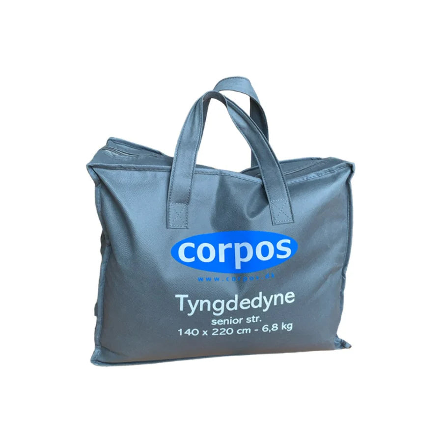 Corpos - Tyngdedyne til Voksne - Vaskbar - 140x220 (6,8 kg.)