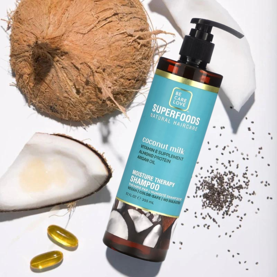 Superfoods - Moisture Therapy Shampoo, Coconut Milk - 365 ml