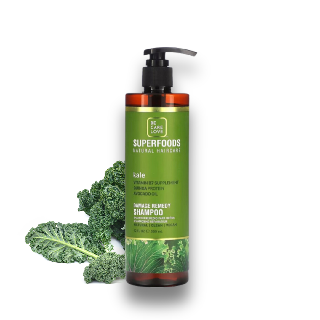 Superfoods -Kål Damage Remedy shampoo - 355 ml.