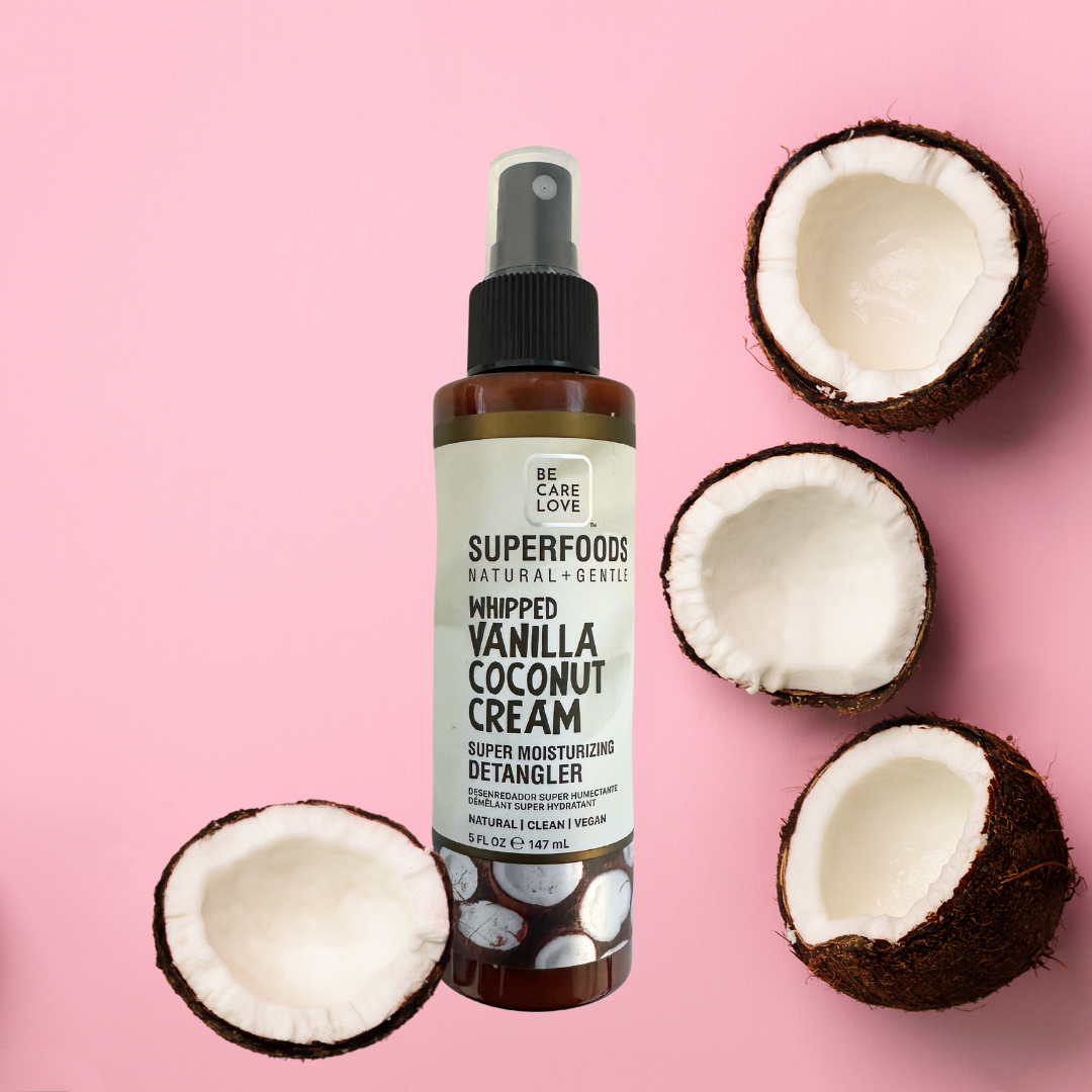 Superfoods - Super Moisturizing Detangler, Whipped Vanilla Coconut Cream - 147 ml