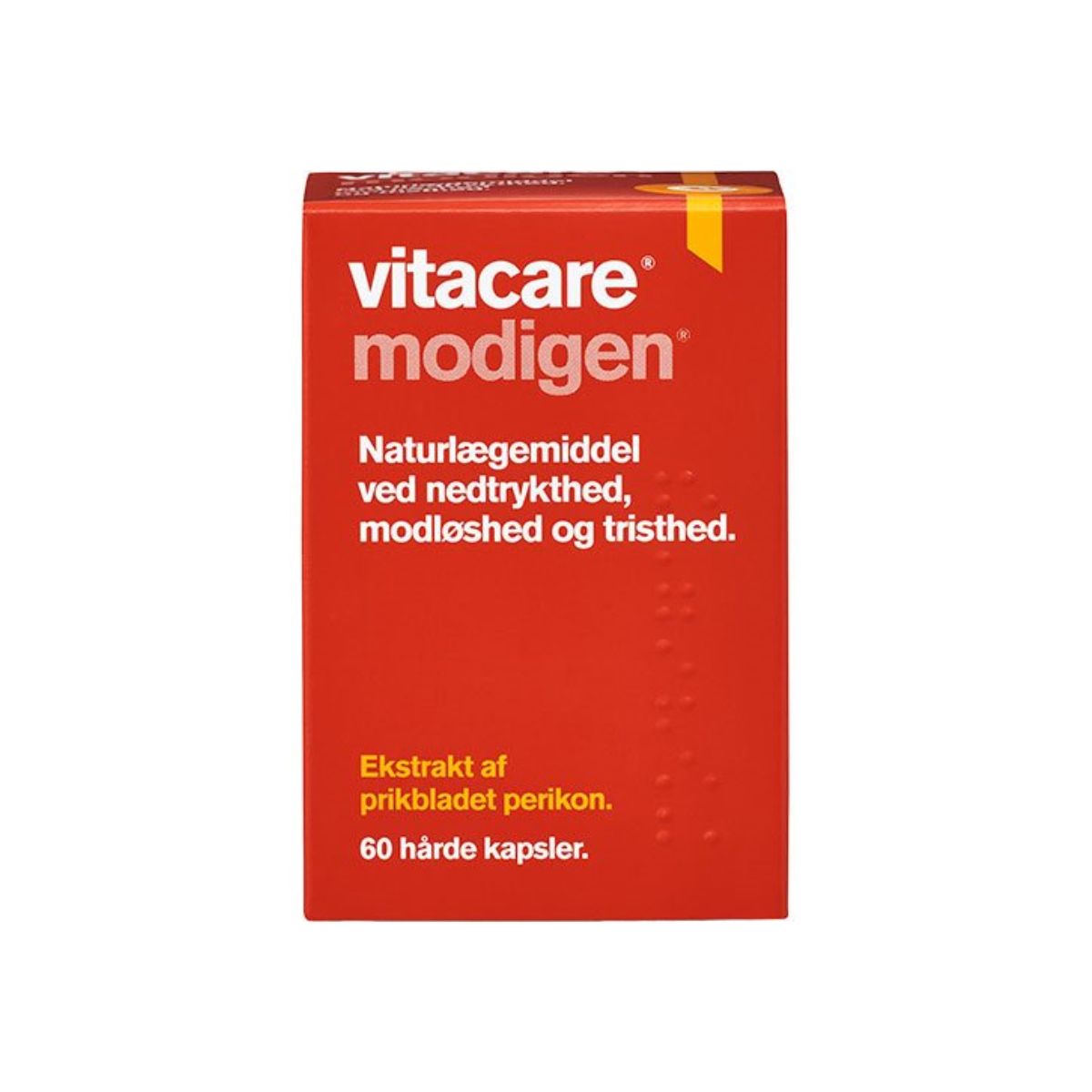 Vitacare | Modigen - naturlægemiddel mod tristhed - 60 kapsler