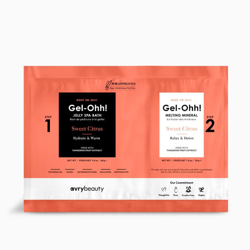 Avry - Gel-ohh Jelly Spa Pedi Bad SWEET CITRUS