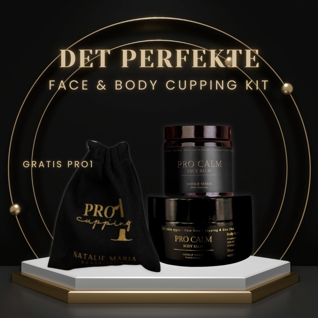 Natalie Maria Scandinavian - Det perfekte Face & Body cupping kit