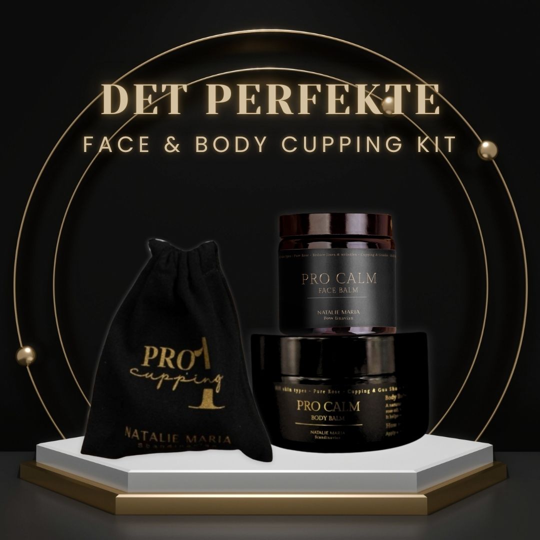 Natalie Maria Scandinavian - Det perfekte Face & Body cupping kit