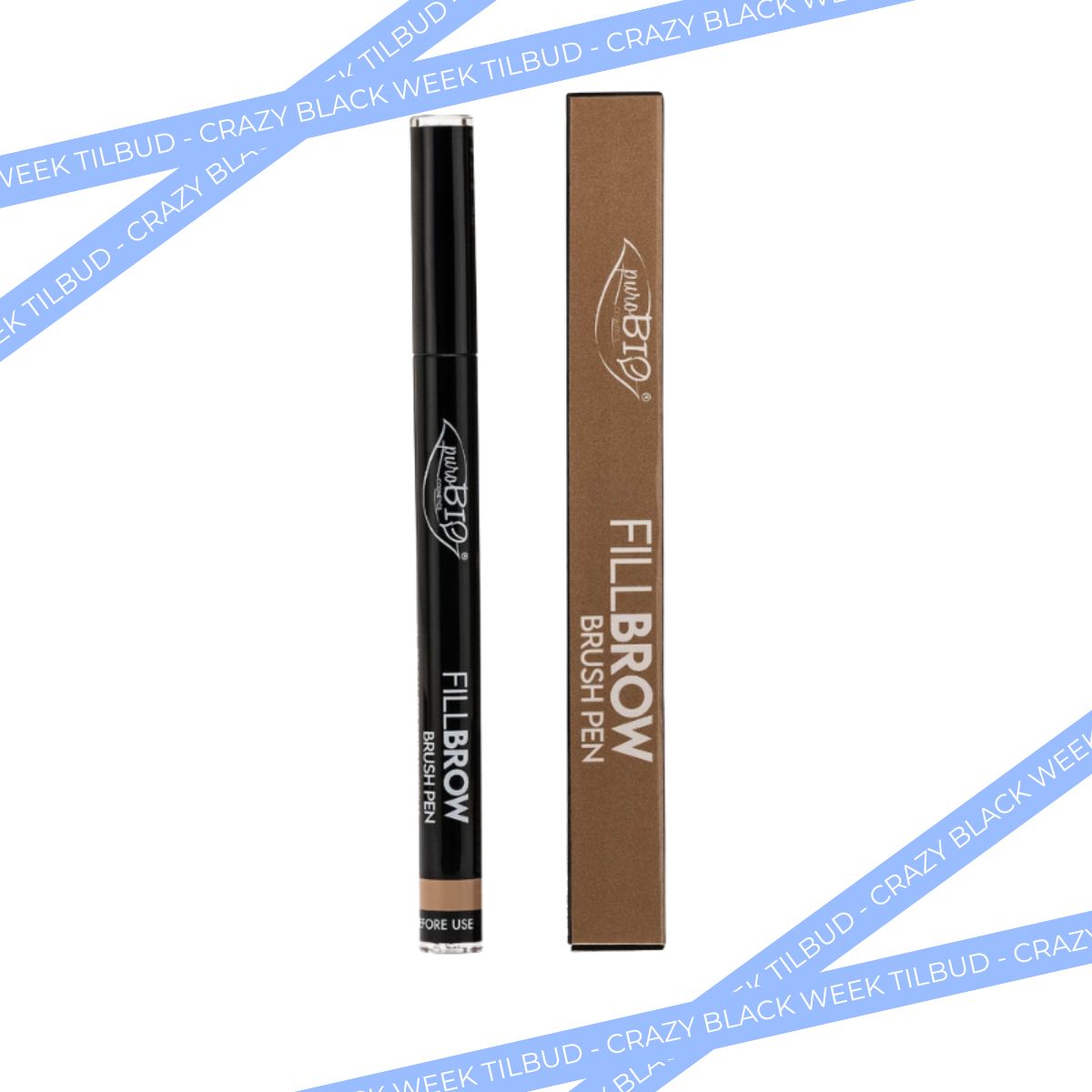 PUROBIO COSMETICS - FILLBROW - BRUSH PEN 01 - Naturale Blonde u. æske