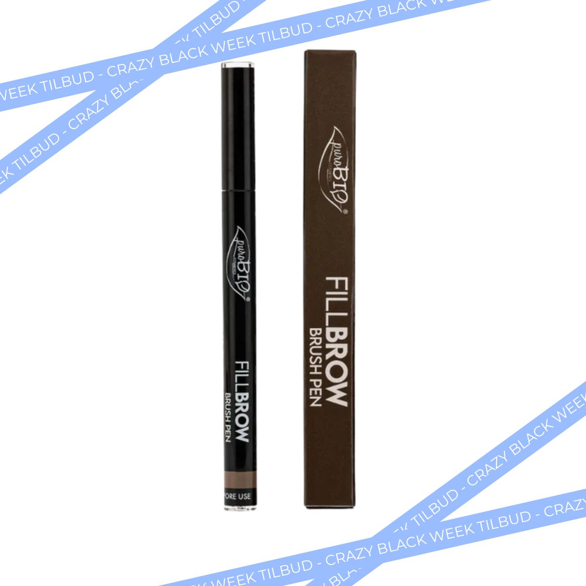 PUROBIO COSMETICS - FILLBROW - BRUSH PEN SOFT BROWN 02 u. æske