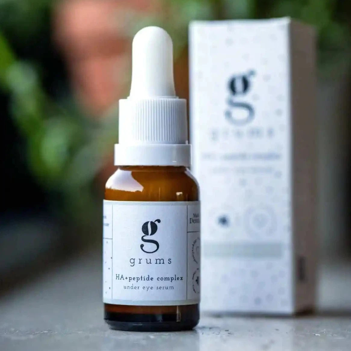 grums - HA + peptide complex under eye serum