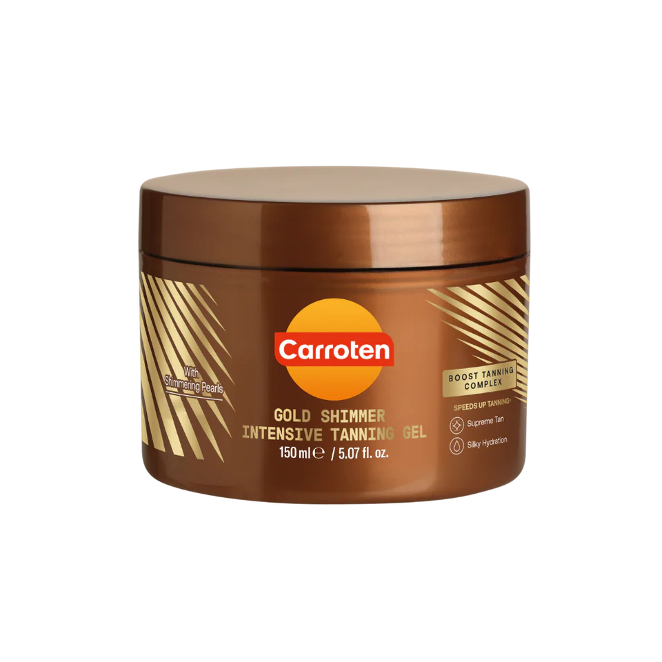 Carroten - Gold Shimmer Tanning Gel - 150 ml