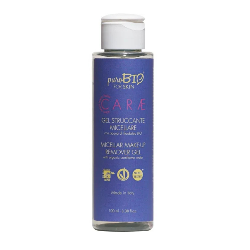 PUROBIO FOR SKIN - CARÆ MICELLAR MAKE-UP REMOVER GEL - 100 ml.