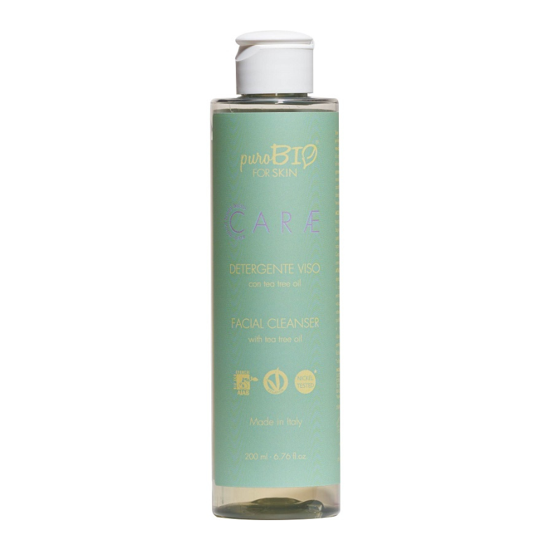PUROBIO FOR SKIN - CARÆ FACIAL CLEANSER - 200 ml.
