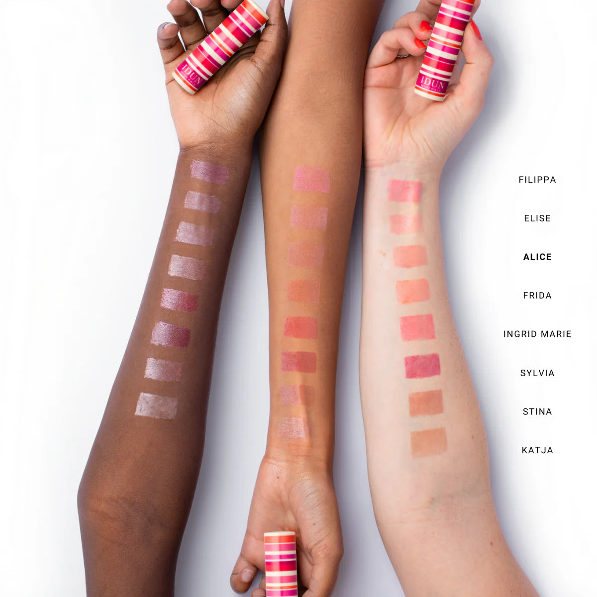 Idun - Creme Lipstick - Alice - 3,6 g.