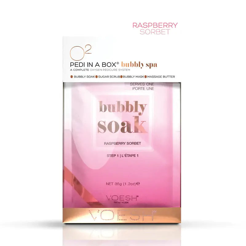 VOESH - Pedi In a Box Bubbly Soak – Raspberry Sorbet