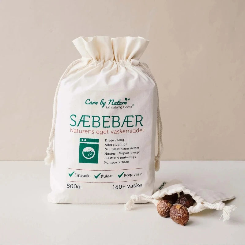 Care By Nature - Sæbebær - Allergivenligt og naturligt vaskemiddel (500g)